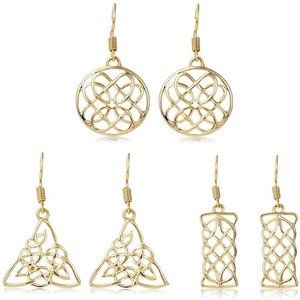 Dangle Celtic Knot Earrings for Women